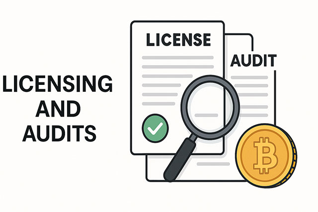 Casino licensing and audits: license numbers, dispute resolution, audit seals